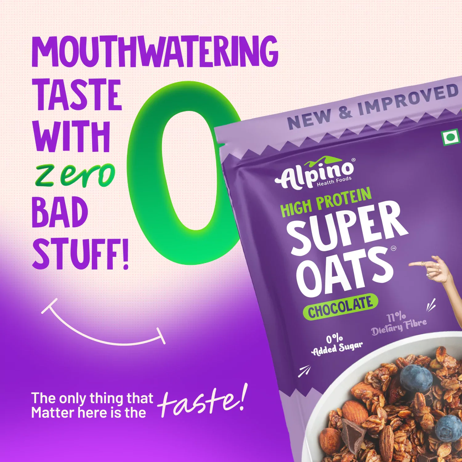 High Protein Super Rolled Oats Chocolate - Image 8